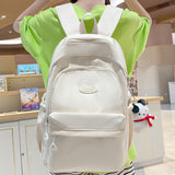 Weiyinxing Women Red Lady Waterproof Cute Laptop New Book Bag Girl Kawaii Nylon School Backpack Fashion Female Travel College Backpack Cool