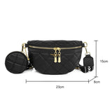 Weiyinxing Women's Waist Bag Single Shoulder Bag Fashion Chest Bag Girl's Waist Bag Outdoor Sports Backpack Belt Bag with Small Purse