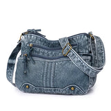 Weiyinxing Denim Women's Crossbody Bag Female Bags on Sale 2024 High Quality High Capacity Solid Bolsas Femininas Free Shipping