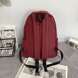 Weiyinxing Grey White Red Versatile Backpack High Quality Large Capacity Waterproof Travel Bag Washable Nylon Computer Bag Unisex