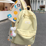Weiyinxing Female Travel College Backpacks Kawaii Women Laptop Cute Book School Bags Girl Nylon Fashion Ladies Teenager Cool Student