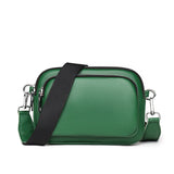 Weiyinxing Genuine Leather Shoulder Crossbody Bag For Women 2024 Solid Color Cow Leather Ladies Handbags Fashion Female Messenger Bags