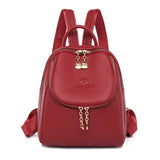 weiyinxing Fashion Women'S Leather Backpack Casual Women Backpack Bag 2023 Small Female Luxury Designer Backpacks for Teenage Girls