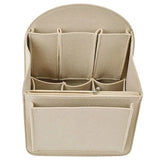 Weiyinxing Organizer Felt Insert Bag for Interior Travel Bag Portable Bag Cosmetic Bags Fit Various Women Backpack Bags