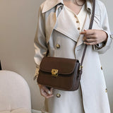 Weiyinxing Women's Shoulder Bag Handbag Messenger Bag Preppy Style Female Vintage Envelope Bag High Quality Purses and Handbags