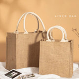 Weiyinxing Sizes Shopper Bag Top Handle Shopping Tote Retro DIY Shopping Bag Women's Shopper Purse Summer Beach Handbag