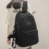 Weiyinxing Girl Boy Laptop Student Backpack New Female Men Travel Book Bag Male Women Nylon College Backpack Fashion Lady School Bag