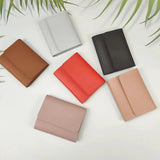 Weiyinxing Wallet Women Purse Multi-Card Multifunction Card Holder Coin Purse Fashion Simple Three Fold Short Clip Credit Storage Bag