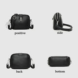 Weiyinxing New 2024 Women's Shoulder Bag 100% Layer Cowhide Female Messenger Bags Trendy Designer Casual Handbag Wallet Sac A Main