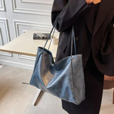 Weiyinxing Women's Bag 2024 Fashion High Capacity Women's Shoulder Bag Versatile Simple Shoulder Bag Retro Casual Portable  Handbag