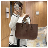 Weiyinxing Women'S Felt Totes Large Capacity Reusable Shopping Handbag Portable Casual Solid Color Shopping Designer Tote