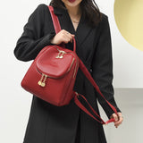 weiyinxing Fashion Women'S Leather Backpack Casual Women Backpack Bag 2023 Small Female Luxury Designer Backpacks for Teenage Girls