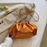Weiyinxing Colors Fashion Hobo Bag Luxury Designer Handbag Pleated Cloud Bag Brand Clutches Clip Purse Lady Chain Crossbody Shoulder Bags