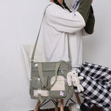 Weiyinxing Nylon Women Handbags Messenger Bag Youth Ladies Fashion Shoulder Tote Bag Versatile Female Crossbody Bags Pouch Pack Bolsas