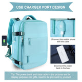 Weiyinxing Women's Travel Backpack Large Capacity Airplane Multi-Function Luggage Lightweight Waterproof Notebook Bagpacks Women Sports Bag