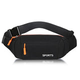 Weiyinxing Waist Bag Pack Travel Sports Male Fanny Pack Large Wallet Phone Belt Bag Pouch Men's Shoulder Hip Bag 4 Pockets