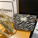 Weiyinxing Cosmetic Bag Cotton Fabric Women Make Up Storage Pouch Japan Style Zipper Cosmetic Pouch Vintage Phone Clutch Beauty Case