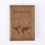 Weiyinxing Passport Cover Women Men Travel Passport Case Leather Pink Cute Passport Wallet Purse Girl PassportHolder