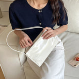 Weiyinxing Tote Evening Bag Pu Leather Shoulder Underarm Bags for Women Fashion Female Handbags Luxury Ladies Small Clutches Purse
