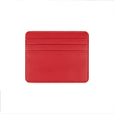 Weiyinxing Pu Leather ID Card Holder Candy Color Bank Credit Card Box Multi Slot Slim Card Case Wallet Women Men Business Card Cover