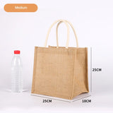 Weiyinxing Sizes Shopper Bag Top Handle Shopping Tote Retro DIY Shopping Bag Women's Shopper Purse Summer Beach Handbag