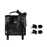 Weiyinxing Women Vintage Fashion Crossbody Bag Girls Streetwear Transparent Backpacks Trendy Y2k Aesthetic Ins Shoulder Handbags