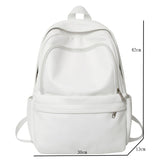 Weiyinxing Woman Backpack New Leather Rucksack Women's Knapsack Travel Bagpacks School Bags for Teenage Girls Boys Mochila Back Pack