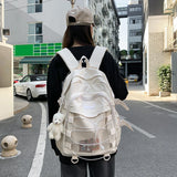 Weiyinxing Women Backpack Waterproof School Bag For Teenager Girl Student Bookbag Laptop Rucksack Cute Unisex Travel Bagpack Mochila