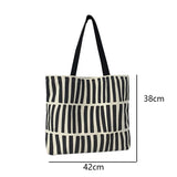 Weiyinxing Women Canvas Tote Bag Fashion Korean Cotton Cloth Eco Reusable Shopping Bags Large Ladies Shoulder Shopper Bag Student Handbags