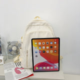 Weiyinxing Girl Corduroy Kawaii Backpack Cool Design Female Travel College Backpack Fashion Lady Cute Book Women Laptop Student Bags