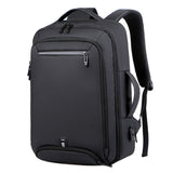 Weiyinxing Inch Laptop Backpack For Men Waterproof Oxford Notebook Multifunction Expandable USB Charging Black Bags Man Travel Backpacks