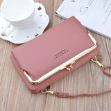 Weiyinxing Women's Handbags Pu Leather Bag For Woman 2024 Female Clutch Phone Bags Women Business Card Holder Wallet Shoulder Bag