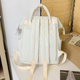 Weiyinxing Female Yellow Laptop College Backpack Fashion Lady Kawaii Book Bag Cool Women Nylon Student Backpack Girl Cute School Bag