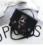 Weiyinxing Gothic Lolita Briefcase Backpack Women Vintage Jk Schoolbag Messenger Bag Female Japanese Harajuku Kawaii Y2k Handbags