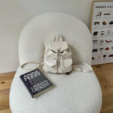 Weiyinxing 2024 Y2K Retro Silver Back Pack Small PU Leather Backpack Women School Bags For Teenagers Girls Luxury Backpacks