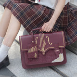 Weiyinxing Harajuku Kawaii Handbag Women Harajuku Lolita Briefcase Backpack Jk Student Bag Japanese Shoulder Messenger Bags Y2k