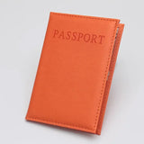 Weiyinxing Fashion New PU Women Passport Holder Couple Models Girls Travel Passport Cover Unisex Card Case Man Card Holder Wallet