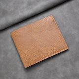 Weiyinxing PU Leather Men's Short Wallet Multi Card Slots Card Holder Horizontal Soft Money Clip Business Cash Purse Card Pocket