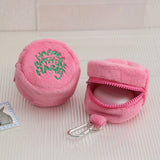 Weiyinxing Harries Hager Women Pink Plush Coin Purse Cartoon Pendant Storage Bag Mini Bag Girl Purses Wallet Coin Pouch