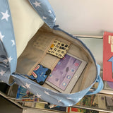 Weiyinxing Women New Laptop Kawaii Printing Lady Book School Bag Girl Nylon Fashion Cool Female Travel Cute College Backpack Student Trendy