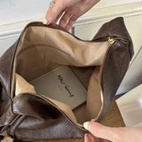 Weiyinxing Retro Shoulder Bag Women 2024 New Trendy South Korean Tote Bag All-Match Large Capacity Shoulder Bag Handbag for Women