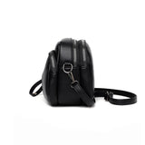 Weiyinxing Solid Color PU Leather Casual Crossbody Bag Women Shell Purse and Handbag Lady Luxury Design Small Shoulder Messenger Bags
