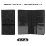 Weiyinxing Leather Ultra-thin Driver License Holder Driving License Case ID Bag DIY Cover for Car Driving Documents Folder Wallet Unisex