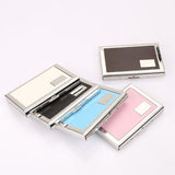 weiyinxing Aluminum Antimagnetic Card Holder Women Men Metal Credit Card Business Card Holders Organizer Purse Wallet