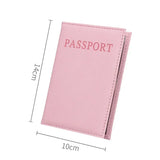 Weiyinxing Fashion New PU Women Passport Holder Couple Models Girls Travel Passport Cover Unisex Card Case Man Card Holder Wallet