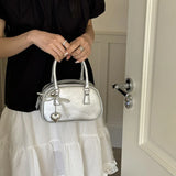 Weiyinxing korea 2024 Design Portable Square Sling Bag Women Exquisite All-Match Cross-body Bowling Bag Small Bag Handbags Purses