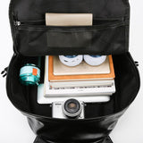 weiyinxing Capacity Leather Women Backpack Male Travel Backpacks High Quality Book Bags Mochilas School Backpack for College Students