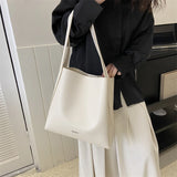 Weiyinxing PCS/SET Fashion Leather Tote Bag for Women 2024 Tend Female Simple Large High Capacity Shoulder Side Bag Handbags and Purses