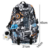 Weiyinxing Girl Travel Leisure Printing Waterproof School Bag Female Men Laptop Lady Camouflage College Backpack Fashion Women Book Bag