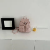 Weiyinxing 2024 Y2K Retro Silver Back Pack Small PU Leather Backpack Women School Bags For Teenagers Girls Luxury Backpacks